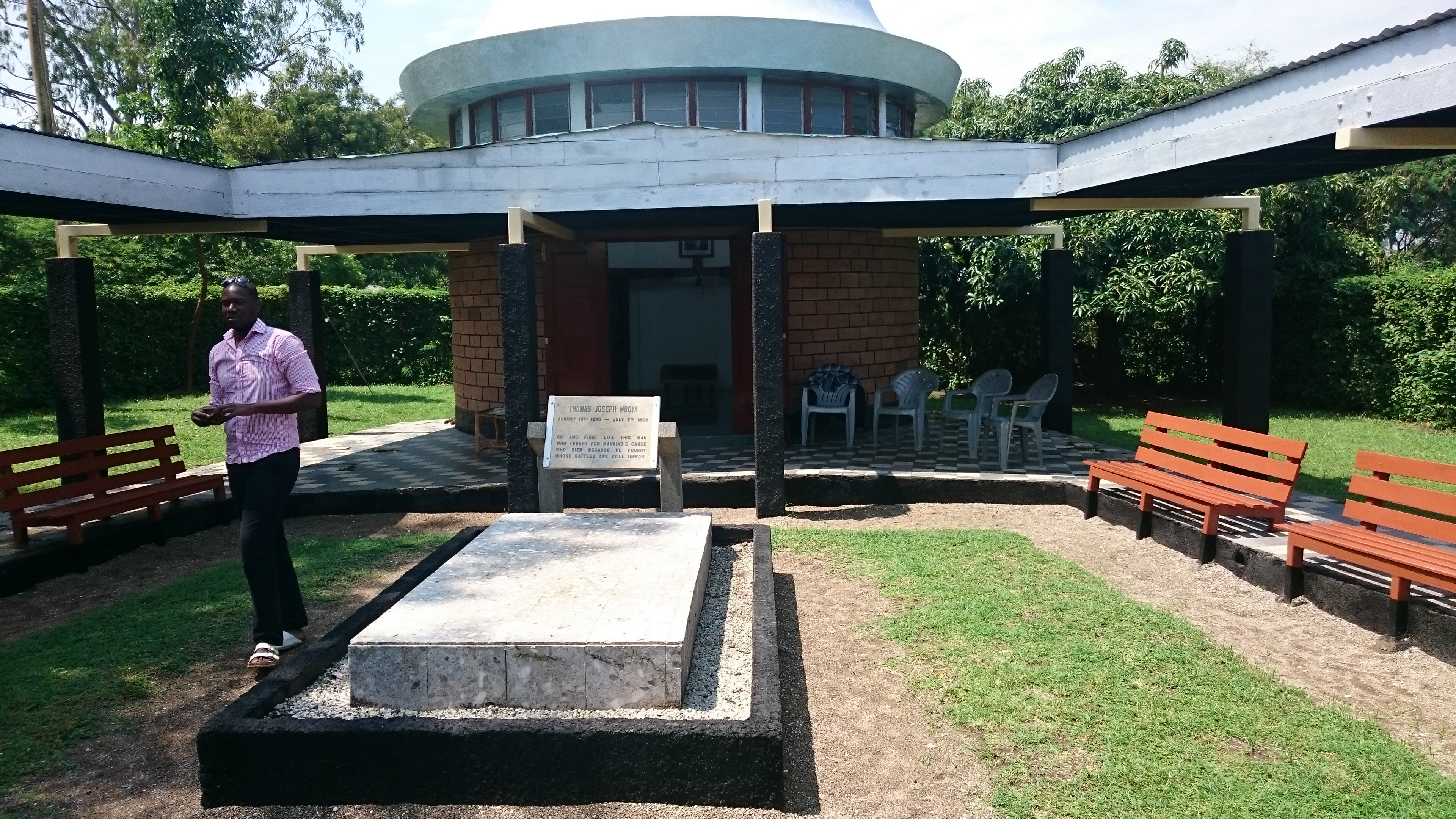 Visit the Tom Mboya Mausoleum while in Rusinga. Image from http://owaahh.com/the-rusinga-island-festival/